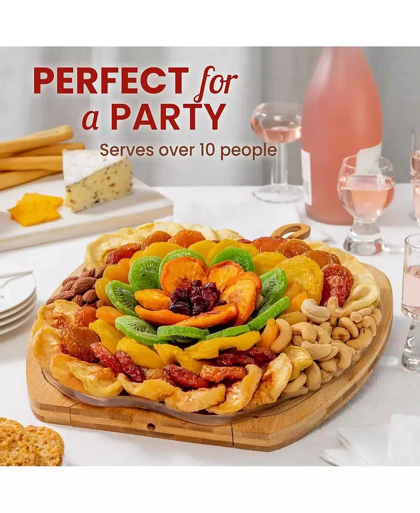 商品Bonnie & Pop|Snack Attack Dried Fruit & Nut Gift Tray & Basket,价格¥486,第2张图片详细描述