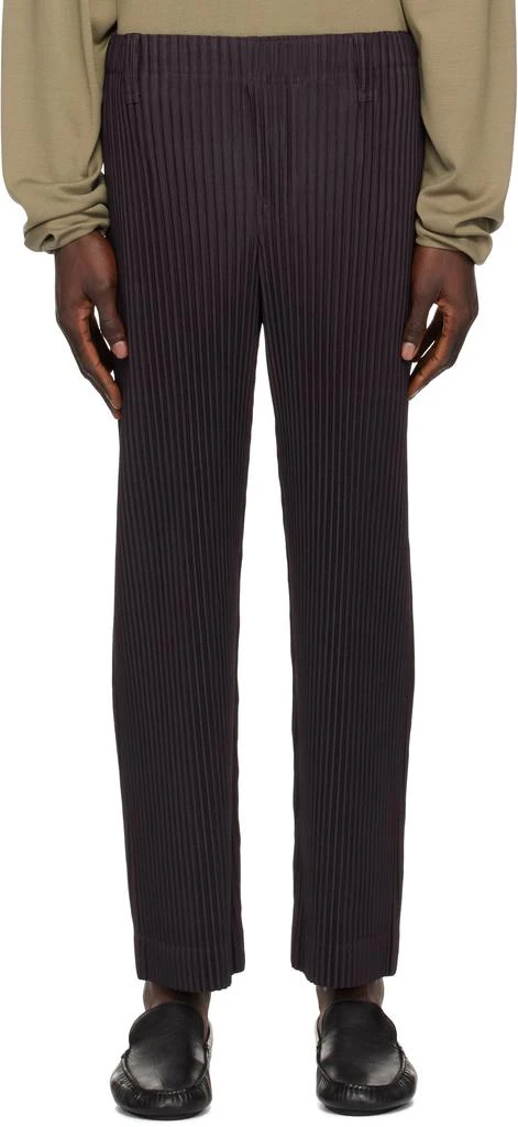 商品Homme Plissé Issey Miyake|Purple Ronan Bouroullec Edition RB_Color Palette 2 Trousers,价格¥2281,第1张图片