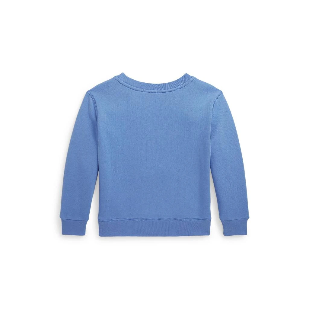 商品Ralph Lauren|Polo Bear Fleece Sweatshirt (Toddler/Little Kids),价格¥219,第2张图片详细描述