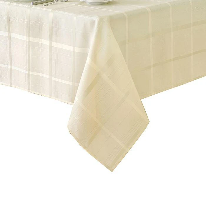 商品Elrene Home Fashions|Elrene Elegance Plaid Jacquard Tablecloth, 60" x 102",价格¥250,第2张图片详细描述