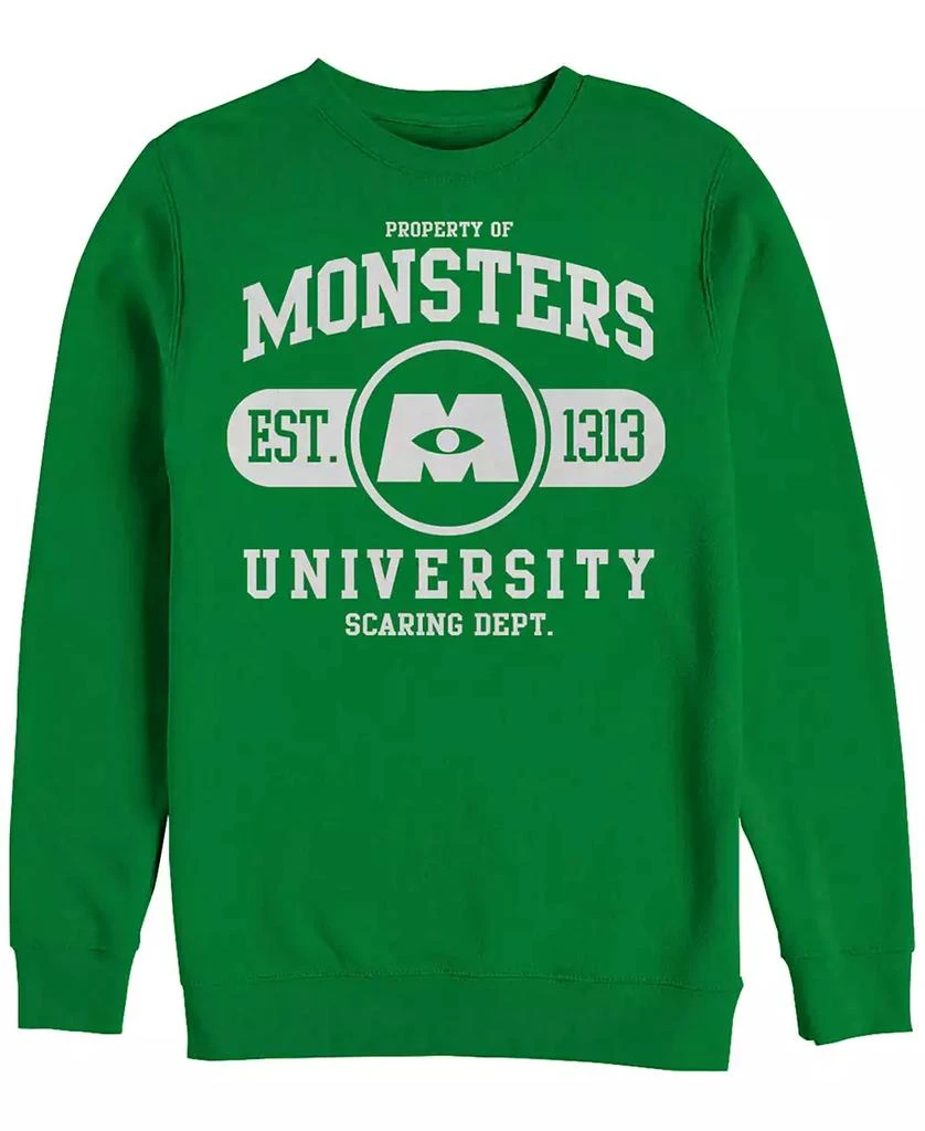 商品Disney|Disney Pixar Men's Monsters University Est. 2013 Logo, Crewneck Fleece,价格¥127,第1张图片