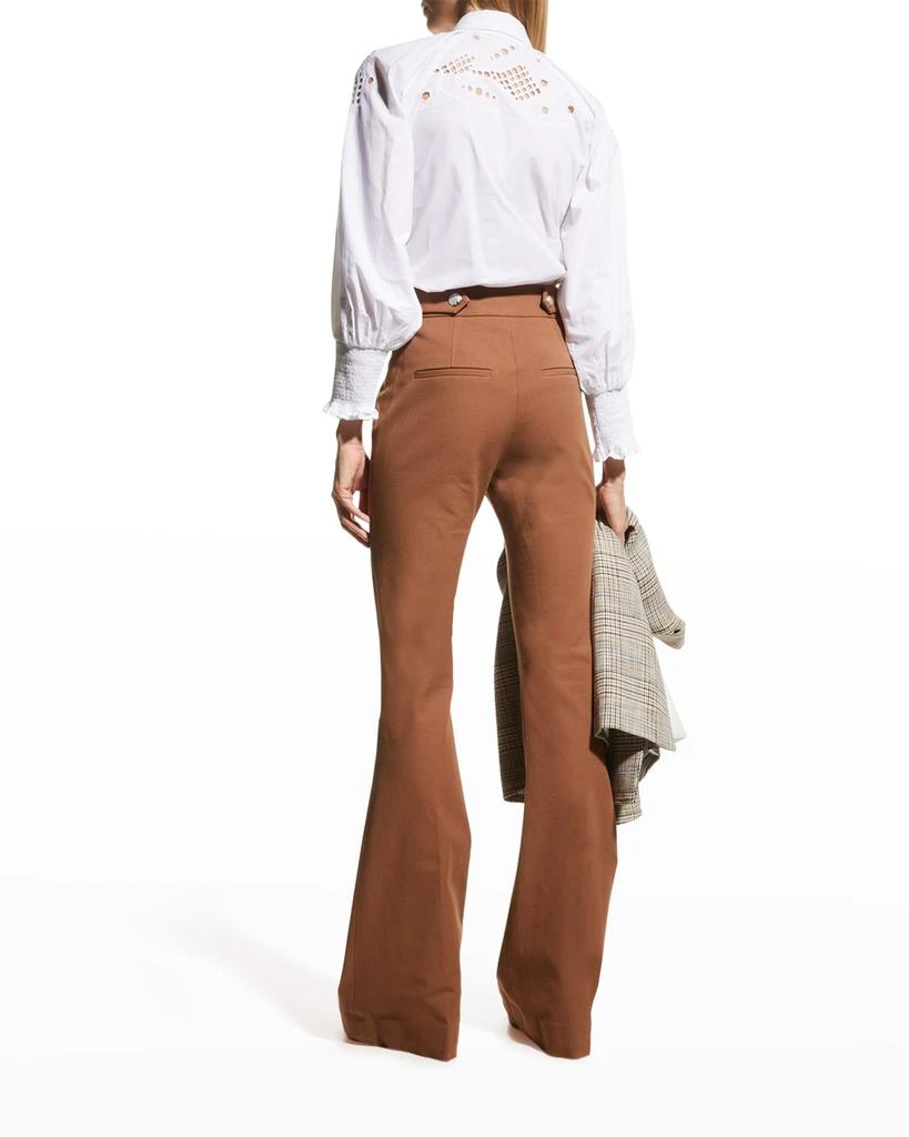 商品VERONICA BEARD|Elsbury Flare-Leg Pants,价格¥1493,第4张图片详细描述