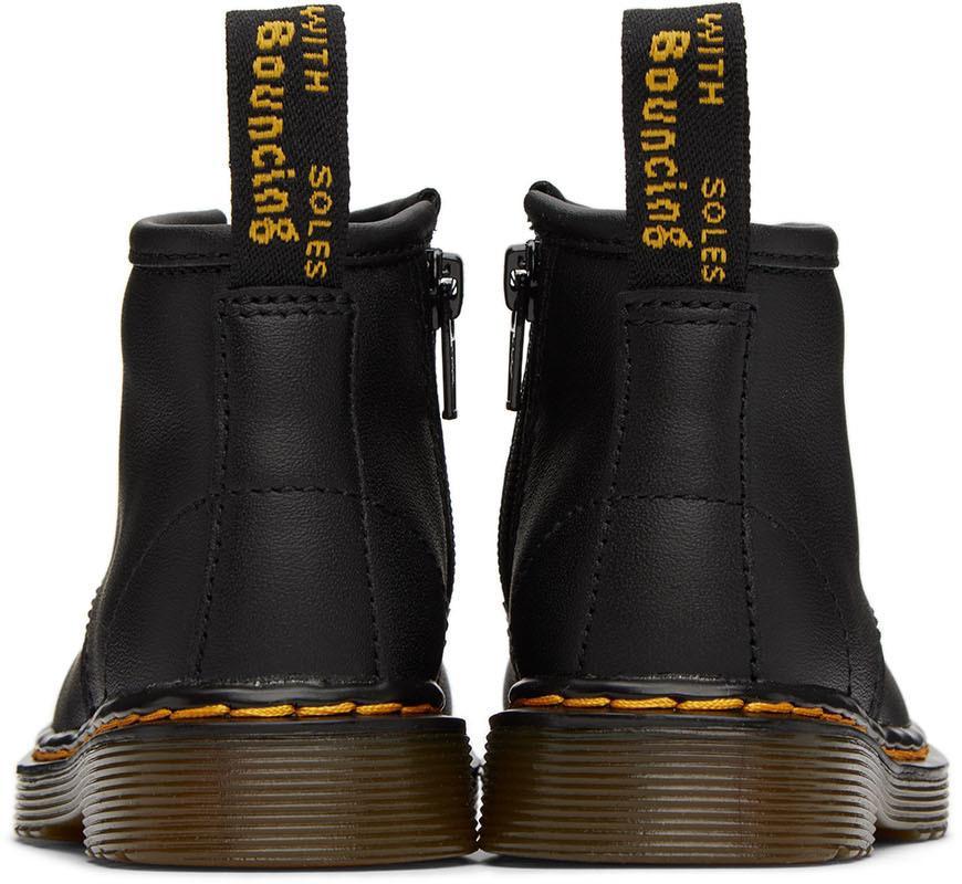 商品Dr. Martens|Baby Black Softy T 1460 Boots,价格¥533,第4张图片详细描述
