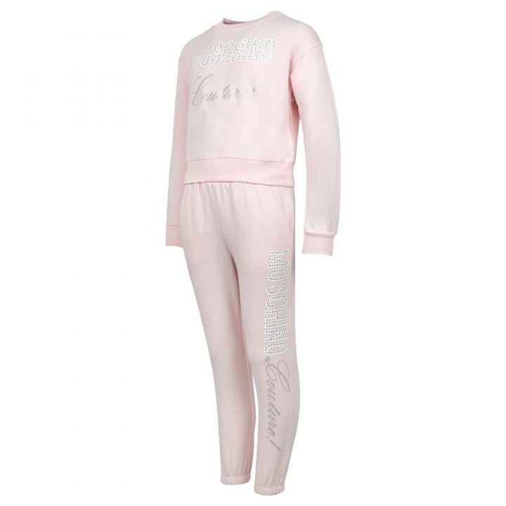 商品Moschino|Pink Diamante Tracksuit,价格¥702,第5张图片详细描述