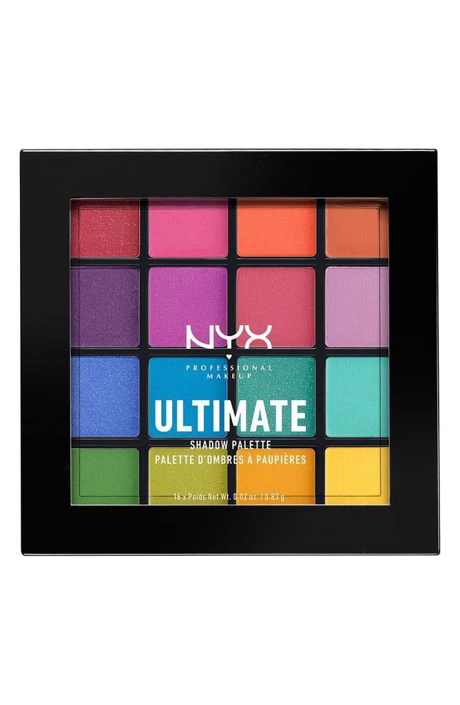 商品NYX Professional Makeup|Professional Makeup Brights Ultimate Shadow Palette,价格¥130,第1张图片