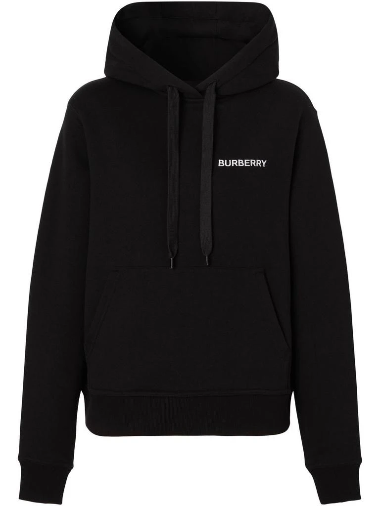 商品Burberry|BURBERRY - Logo Cotton Hoodie,价格¥3351,第1张图片