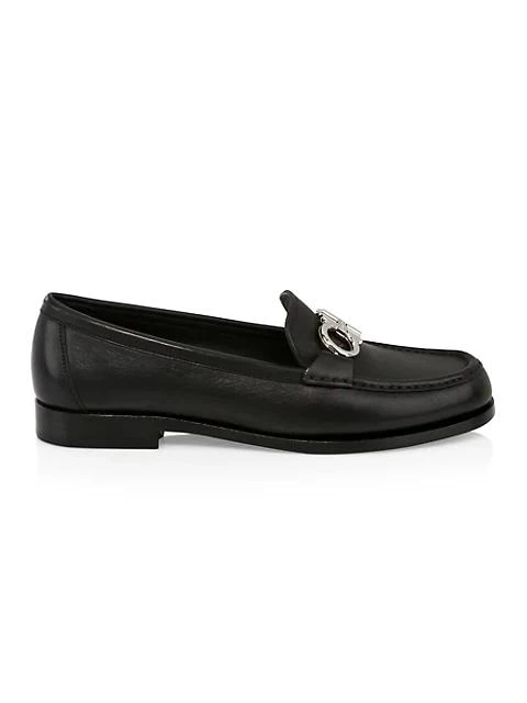 商品Salvatore Ferragamo|Rolo Leather Loafers,价格¥5175,第1张图片