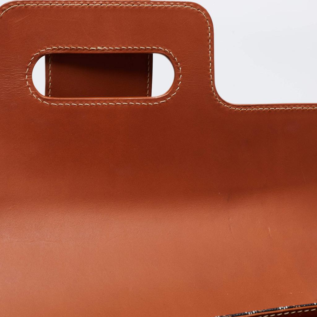 Goyard Brown Goyardine Coated Canvas and Leather Saigon MM Top Handle Bag商品第6张图片规格展示
