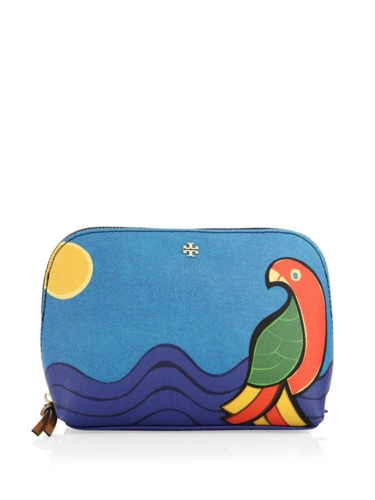 商品Tory Burch|Kerrington Parrot Cosmetic Case,价格¥611,第1张图片