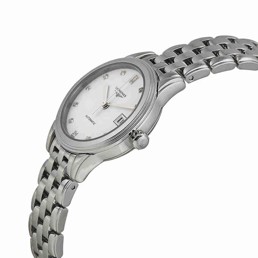 商品Longines|Flagship Automatic Diamond Ladies Watch L4.274.4.27.6,价格¥10189,第2张图片详细描述