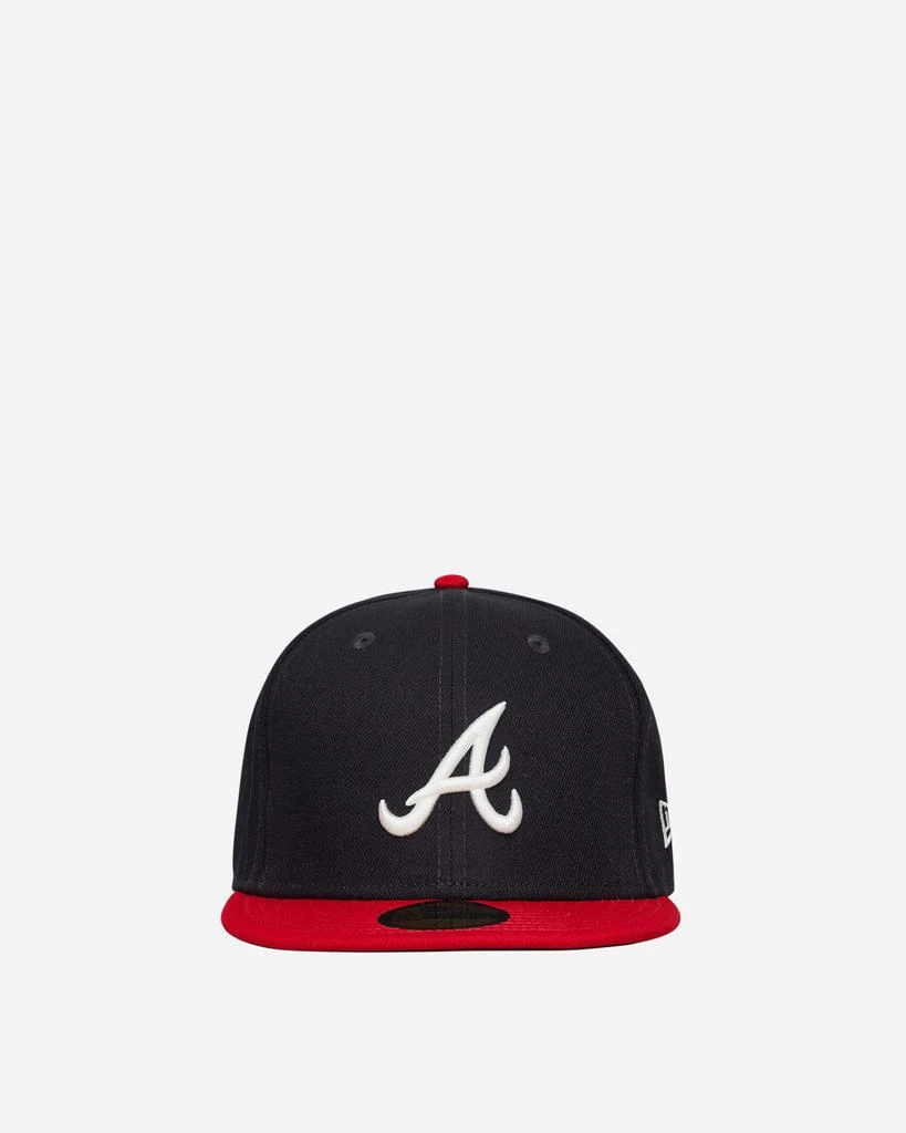 商品New Era|Atlanta Braves 59FIFTY Cap Black,价格¥265,第1张图片