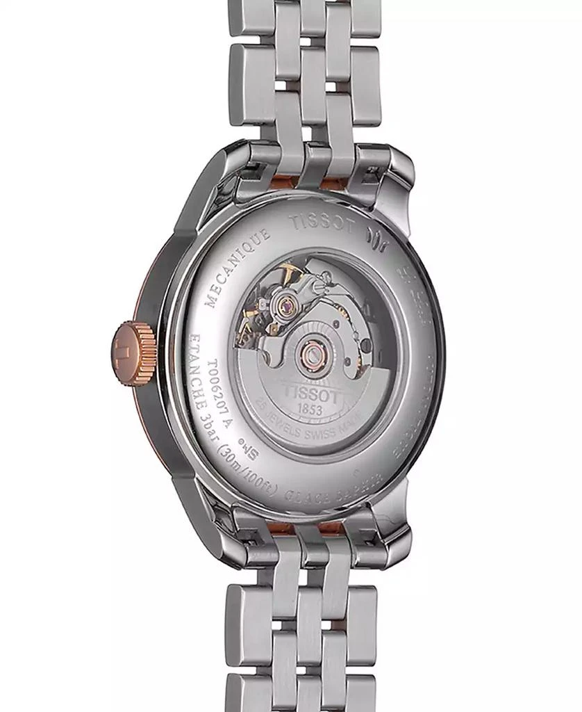 Women's Swiss Automatic Le Locle Diamond-Accent Two-Tone Stainless Steel Bracelet Watch 29mm 商品