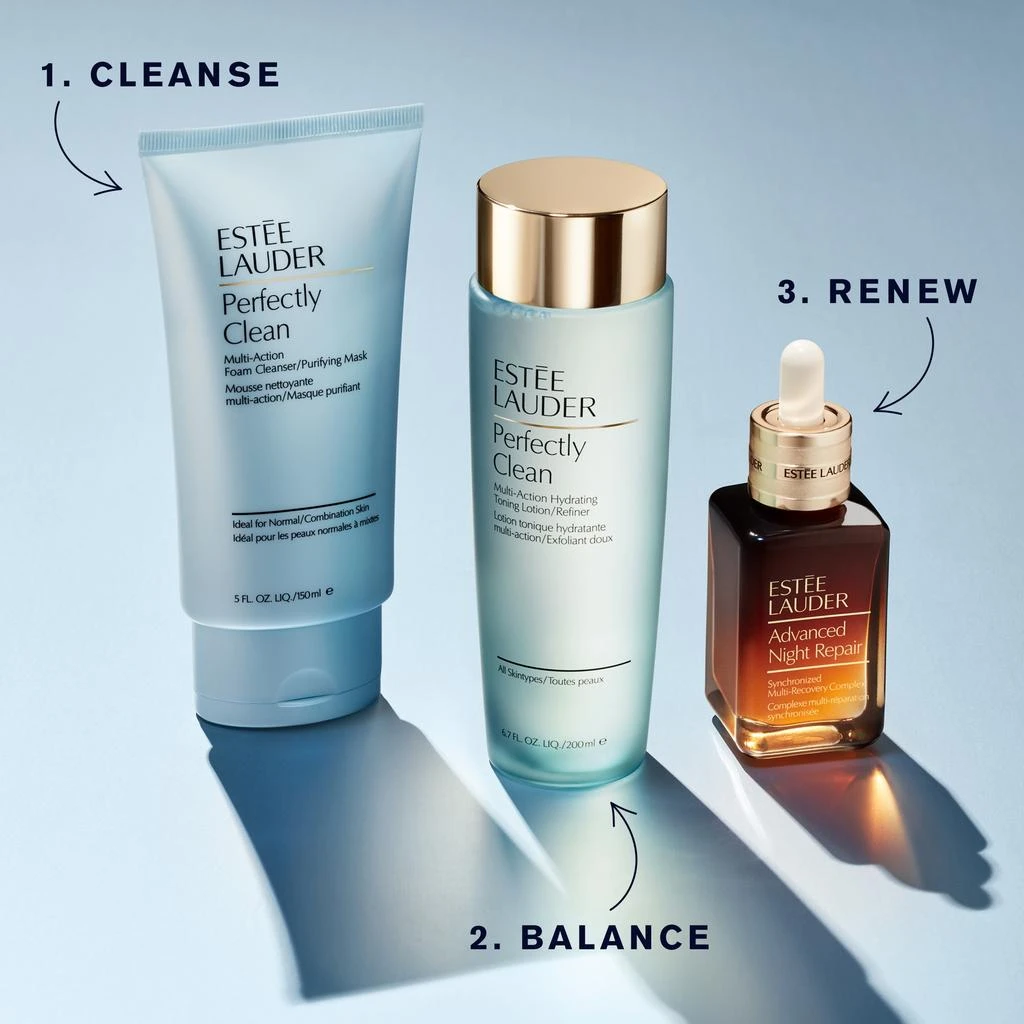 商品Estée Lauder|Estée Lauder Perfectly Clean Multi-Action Foaming Cleanser + Purifying Face Mask 5.0 oz.,价格¥263,第4张图片详细描述