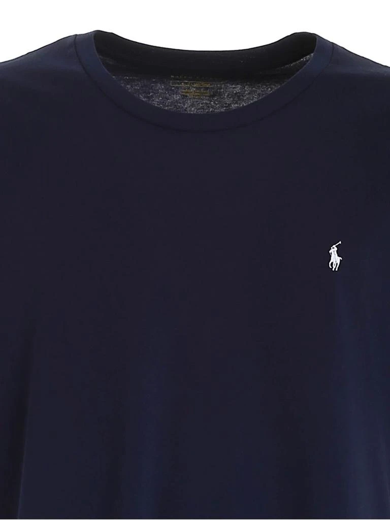 商品Ralph Lauren|Polo Ralph Lauren Logo Embroidered Crewneck T-Shirt,价格¥289,第3张图片详细描述