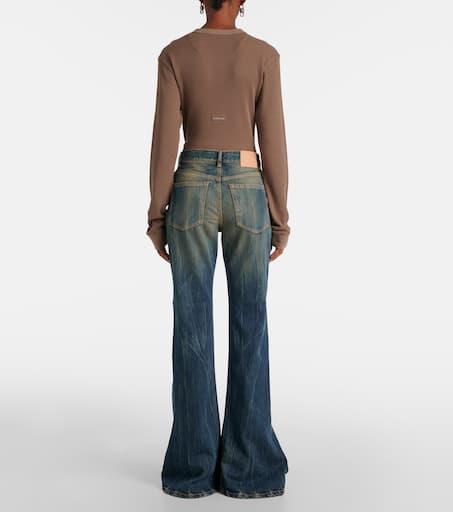 パンツ Acne Studios 2020SS Bootcut Trousers ACNE STUDIOS Tweed bootcut pants | THE OUTNET