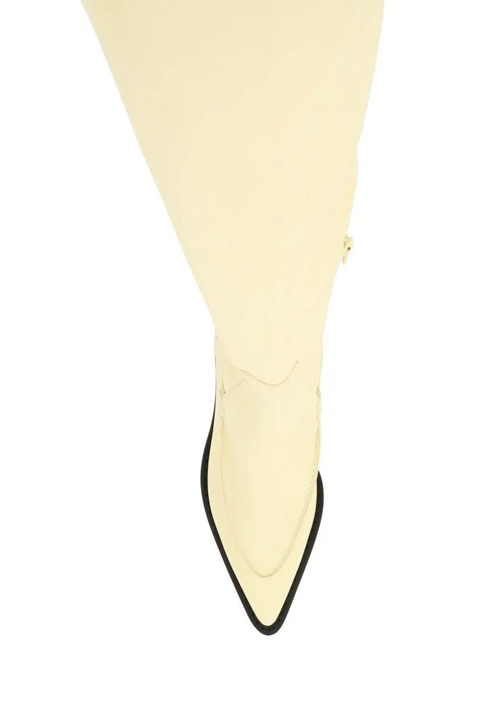 商品Khaite|Khaite charleston over-the-knee leather boots,价格¥7881,第2张图片详细描述