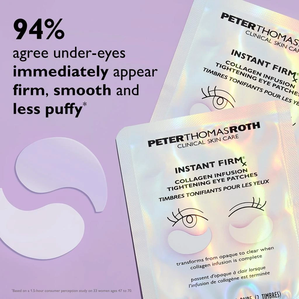 Instant FIRMx Collagen Infusion Tightening Eye Patches 商品