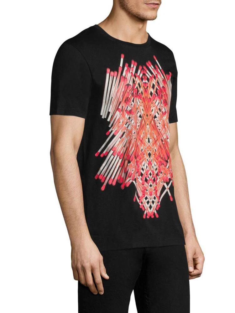 商品Hugo Boss|Matches-Print Cotton Tee,价格¥287,第3张图片详细描述