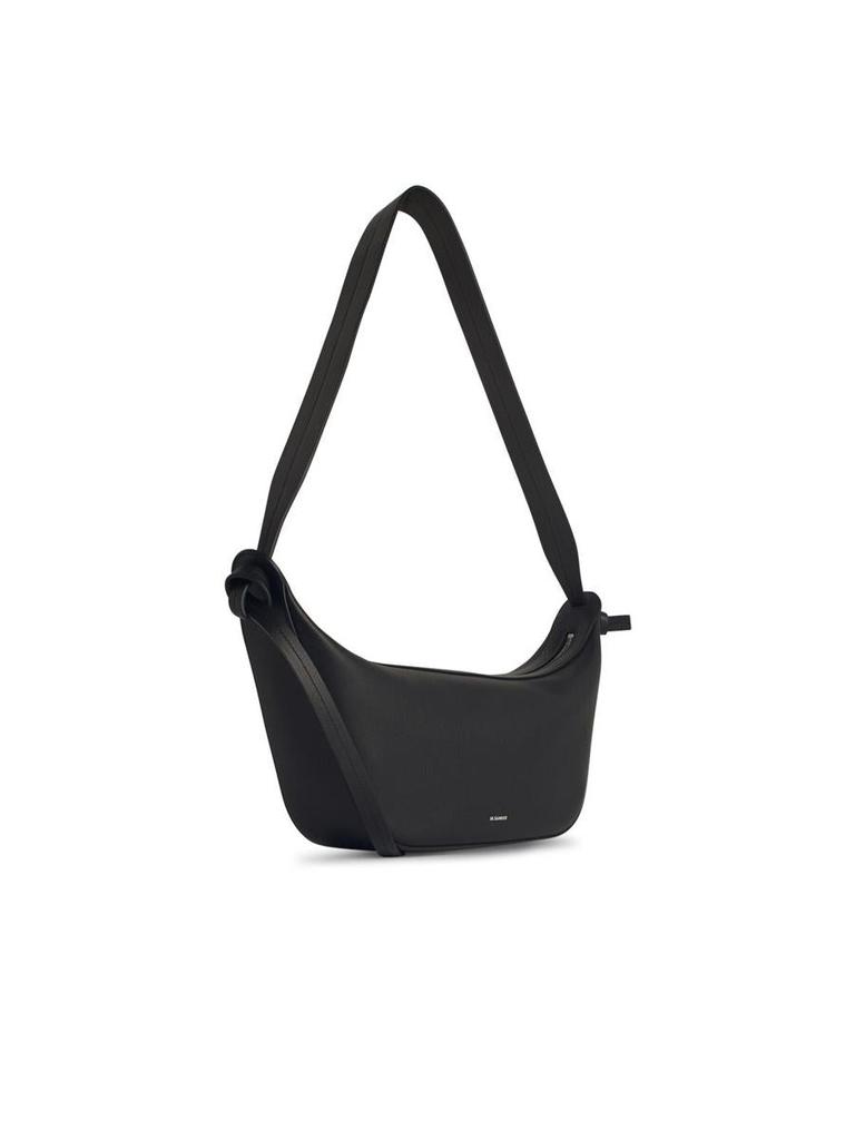 ショルダーバッグ JIL SANDER Men Shoulder Bags J26WG0057 P7186 001 Black JIL SANDER ジルサンダー レザー クロスボディバッグ ショルダー