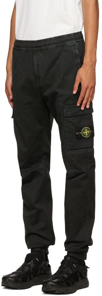 商品Stone Island|Black Patch Cargo Pants,价格¥1185,第4张图片详细描述
