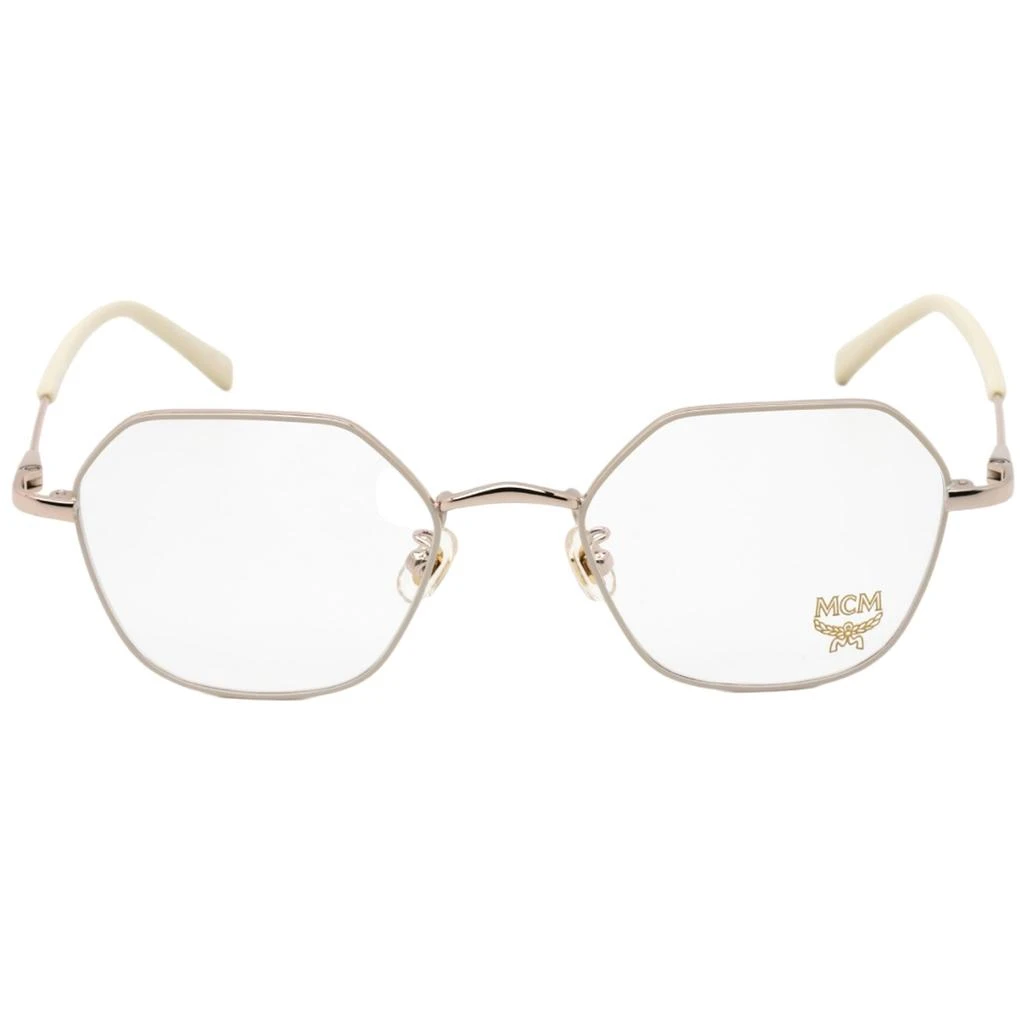 商品MCM|MCM Men's Eyeglasses - Clear Demo Lens Shiny Rose Gold/Beige Frame | MCM2141A 787,价格¥404,第2张图片详细描述