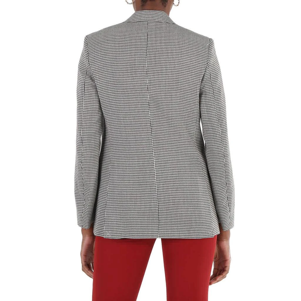 商品Burberry|Houndstooth Check Wool Blazer With Waistcoat Detail,价格¥3745,第3张图片详细描述