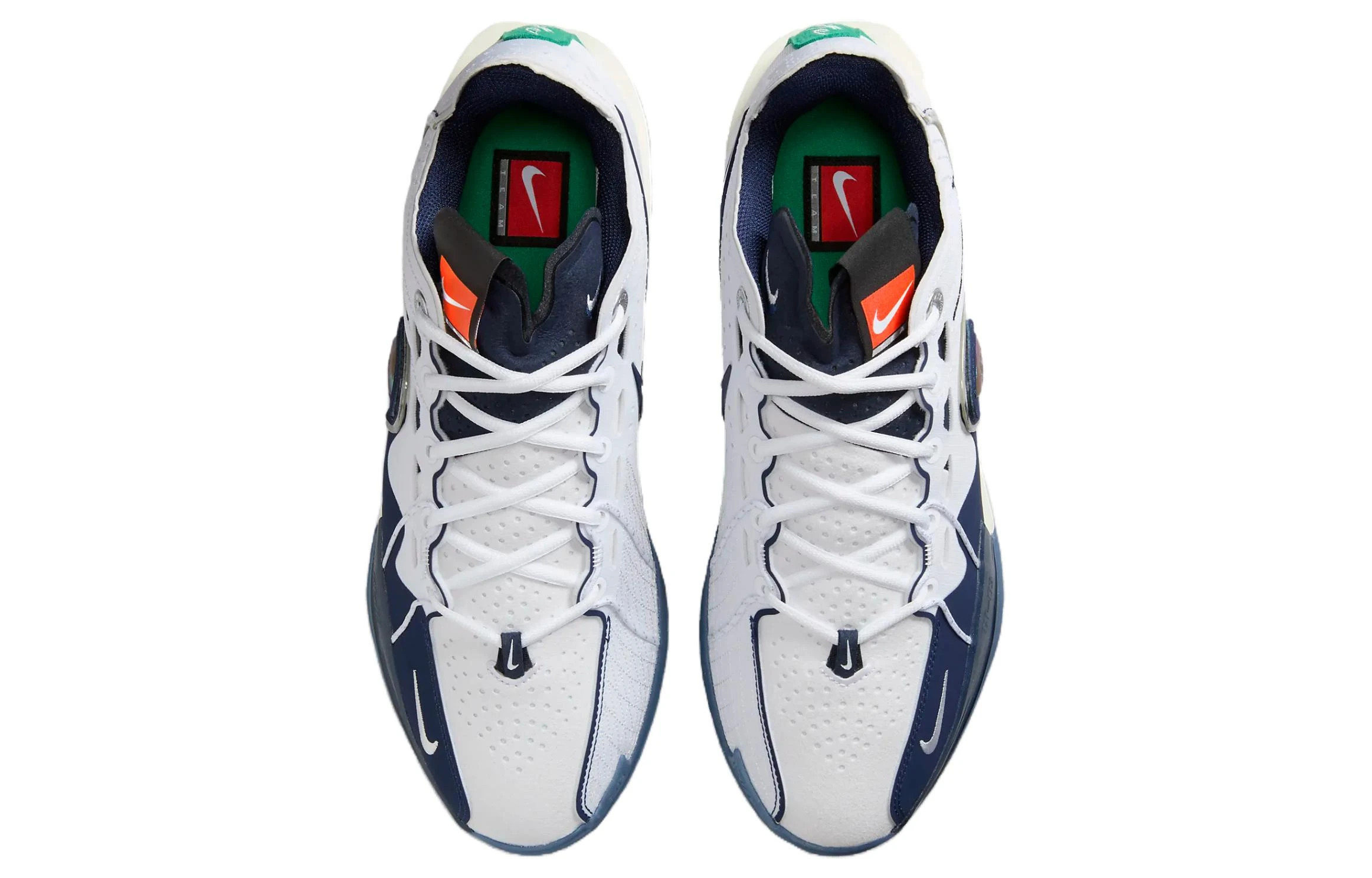 商品[国内直发] NIKE|Air Zoom G.T. Cut 3 ASW 圆头舒适 低帮 篮球鞋 男款 白蓝 国外版,价格¥1289,第5张图片详细描述