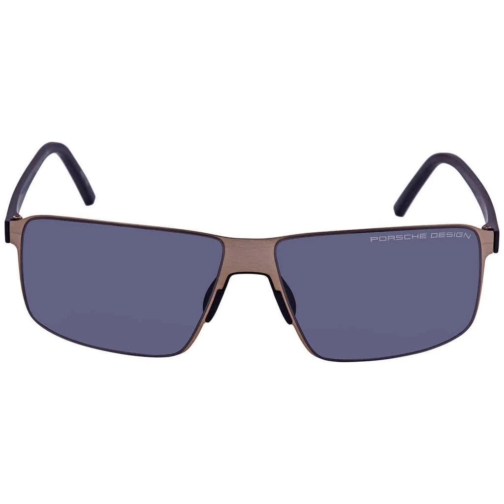 商品Porsche Design|Blue Square Unisex Sunglasses P8637 D 57,价格¥750,第2张图片详细描述