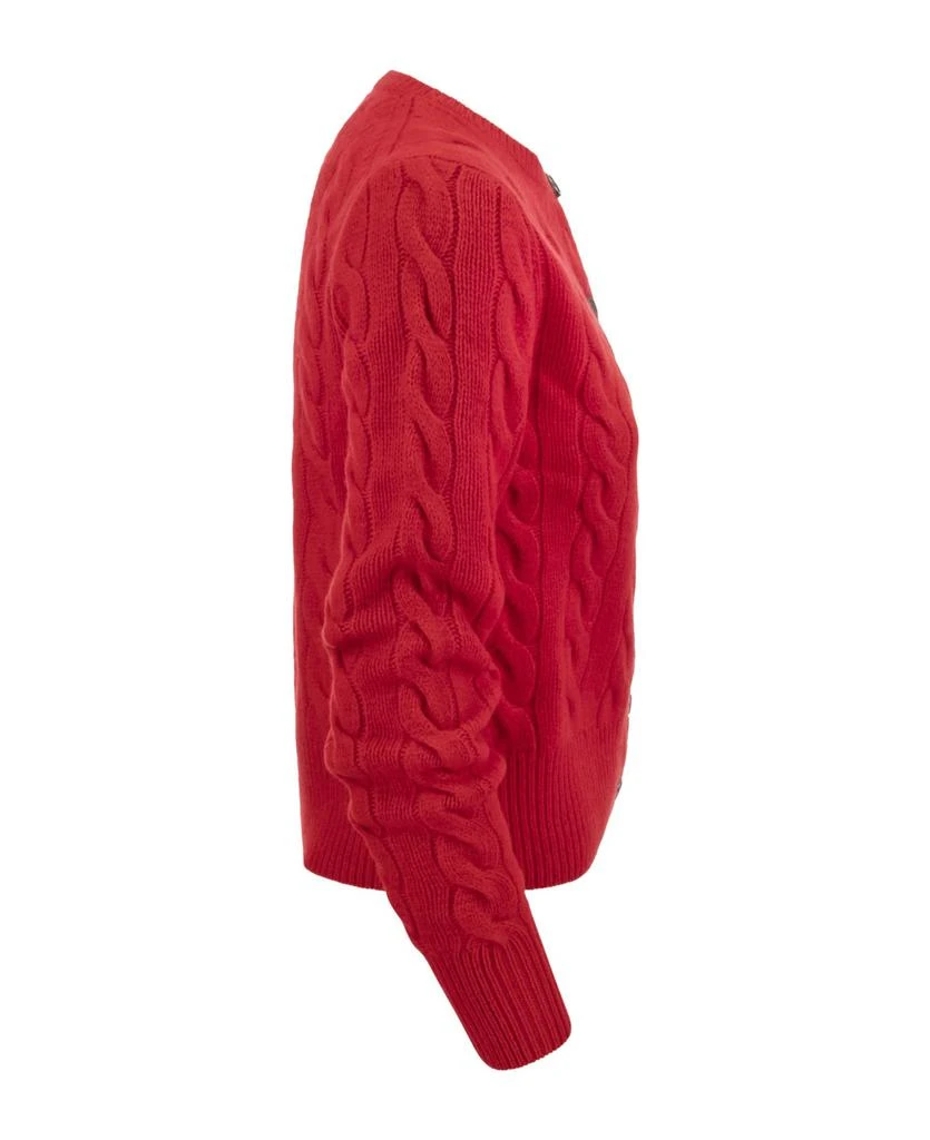 商品Ralph Lauren|Wool And Cashmere Cardigan,价格¥1607,第3张图片详细描述