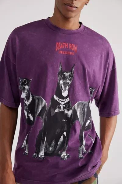 商品Urban Outfitters|Death Row Records Doberman Tee,价格¥307,第4张图片详细描述