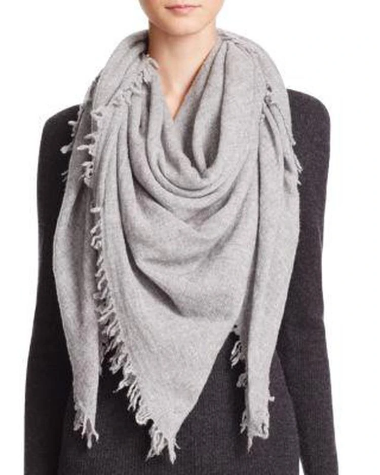 商品Bloomingdale's|Cashmere Solid Woven Scarf - 100% Exclusive,价格¥1339,第1张图片