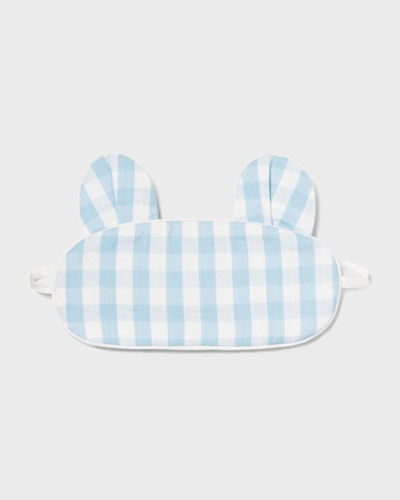商品Petite Plume|Kids' Bear-y Sweet Gingham Eye Mask,价格¥125,第1张图片