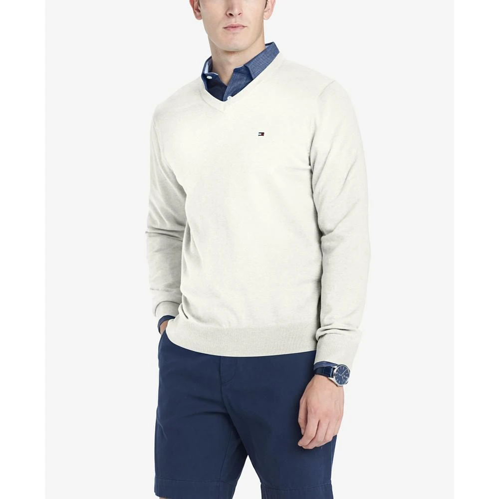 商品Tommy Hilfiger|V领针织衫,价格¥317,第1张图片