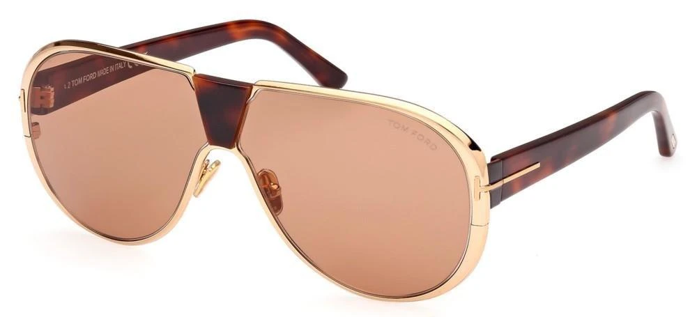 商品Tom Ford|Tom Ford Eyewear Pilot Frame Sunglasses,价格¥2387,第2张图片详细描述