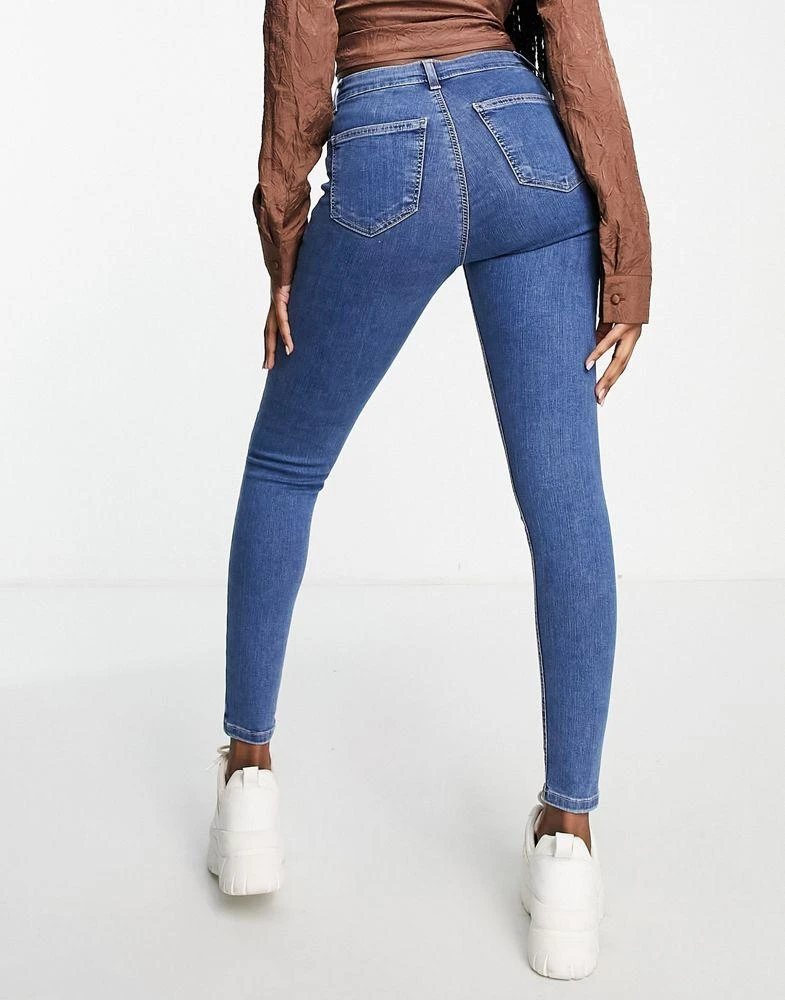 商品Topshop|Topshop Joni jean in mid blue,价格¥219,第4张图片详细描述