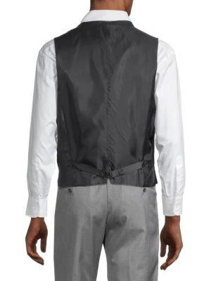 商品Zegna|Crosshatch Wool Waistcoat,价格¥1588,第2张图片详细描述