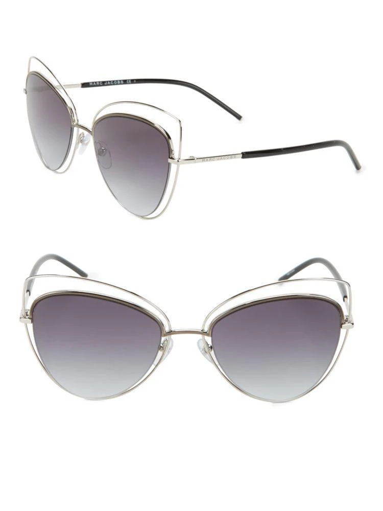 商品Marc Jacobs|56mm Metal Cats Eye Sunglasses,价格¥1954,第2张图片详细描述