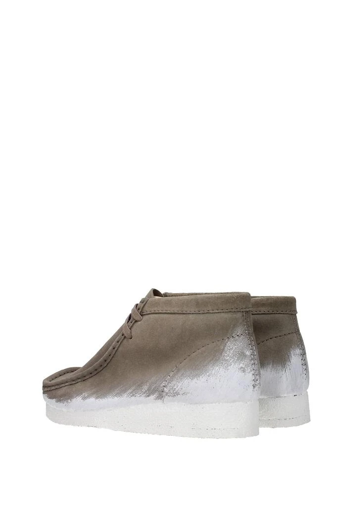 商品Clarks|Ankle Boot wallabee Suede Gray White,价格¥898,第4张图片详细描述