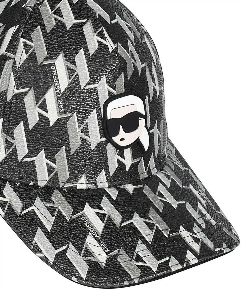 商品Karl Lagerfeld Paris|Karl lagerfeld k/ikonik monogram cap,价格¥1605,第3张图片详细描述