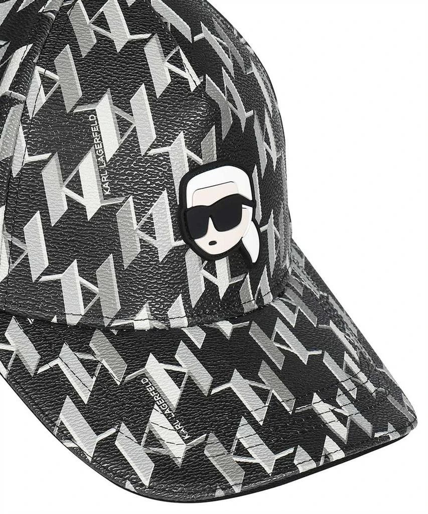 商品Karl Lagerfeld Paris|Karl lagerfeld k/ikonik monogram cap,价格¥1144,第3张图片详细描述