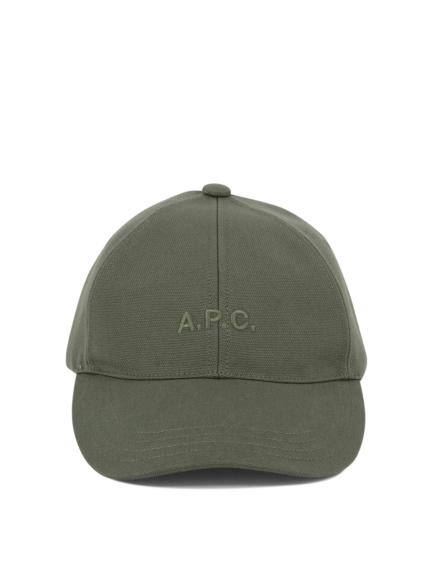 商品【商品预售7天发货】 A.P.C.|A.P.C. 男士帽子 COCPRM24069JAC 绿色,价格¥755,第1张图片