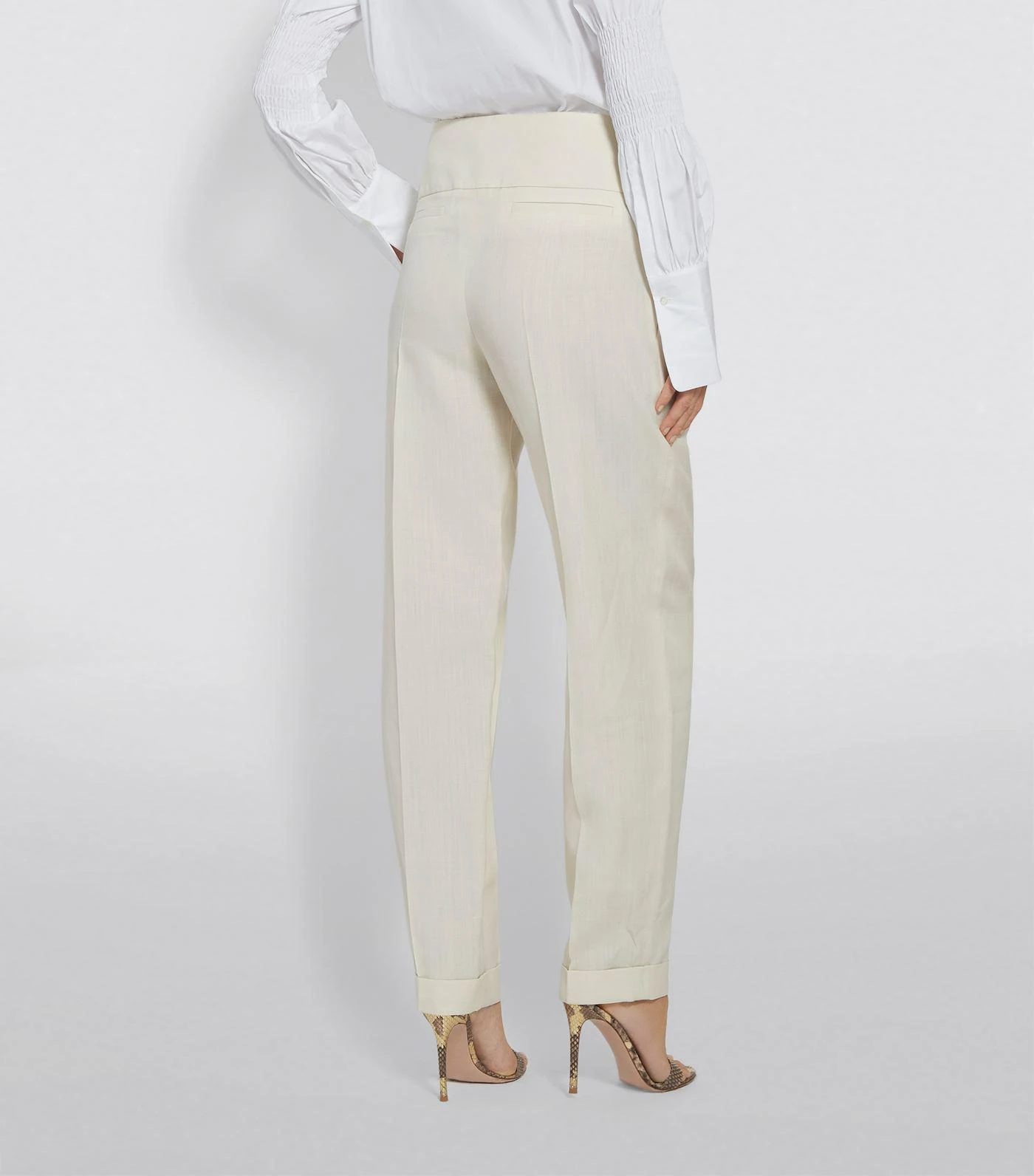 商品Victoria Beckham|Tapered Slim-Fit Trousers,价格¥3894,第3张图片详细描述