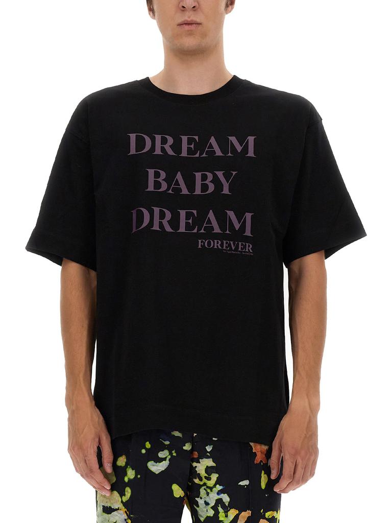 Dries Van Noten Dream Baby Dream Print T-shirt商品第1张图片规格展示
