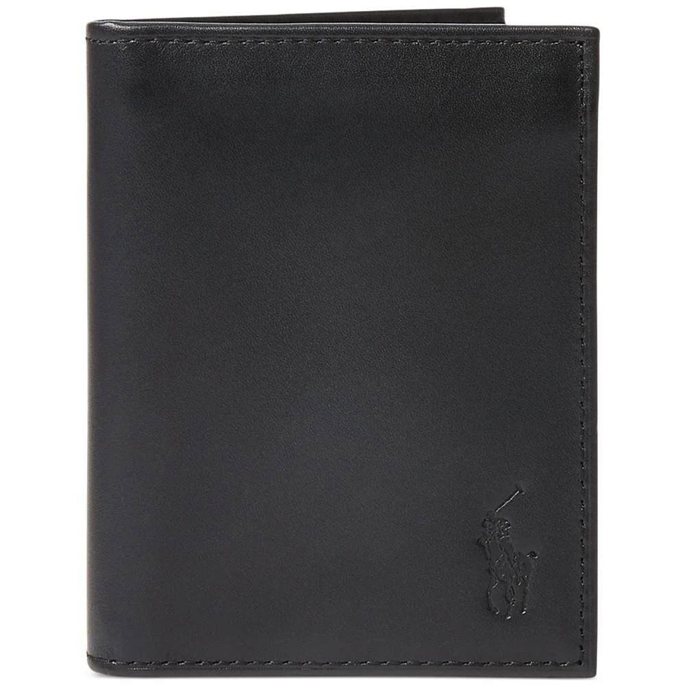 商品Ralph Lauren|Men's Burnished Leather Billfold,价格¥736,第1张图片