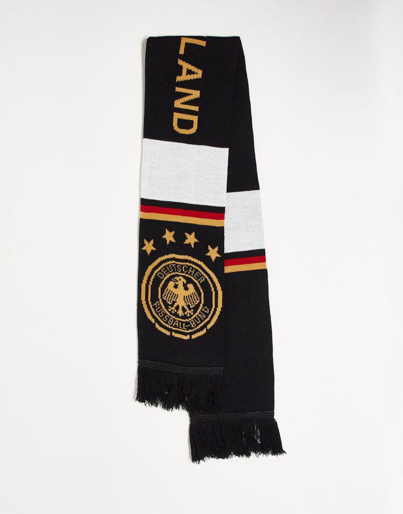 adidas Football Germany World Cup 2022 scarf in black商品第1张图片规格展示