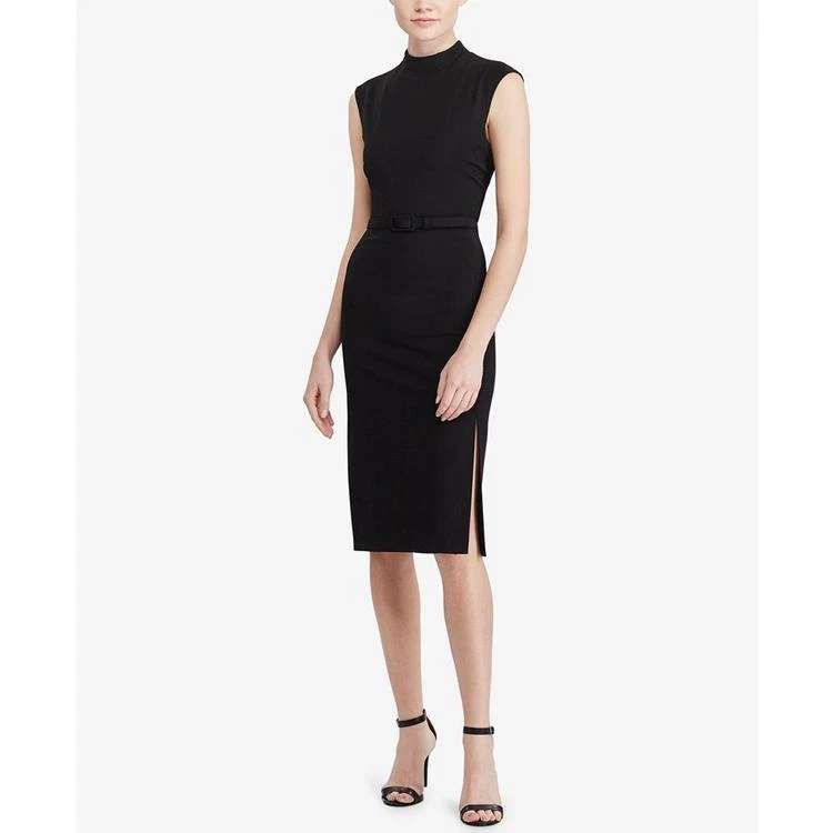 商品Ralph Lauren|Mock-Neck Sheath Dress,价格¥449,第2张图片详细描述