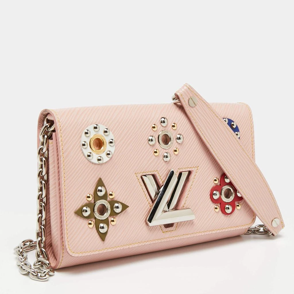 商品[二手商品] Louis Vuitton|Louis Vuitton Rose Ballerina Epi Leather Mechanical Flower Twist Wallet On Chain,价格¥10401,第3张图片详细描述