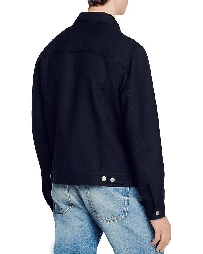 商品Sandro|Regular Fit Trucker Jacket,价格¥2649,第2张图片详细描述