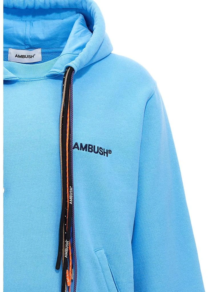 商品Ambush|Ambush Logo Printed Drawstring Hoodie,价格¥2898,第3张图片详细描述