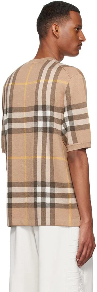 商品Burberry|驼色 Wells T 恤,价格¥5180,第3张图片详细描述